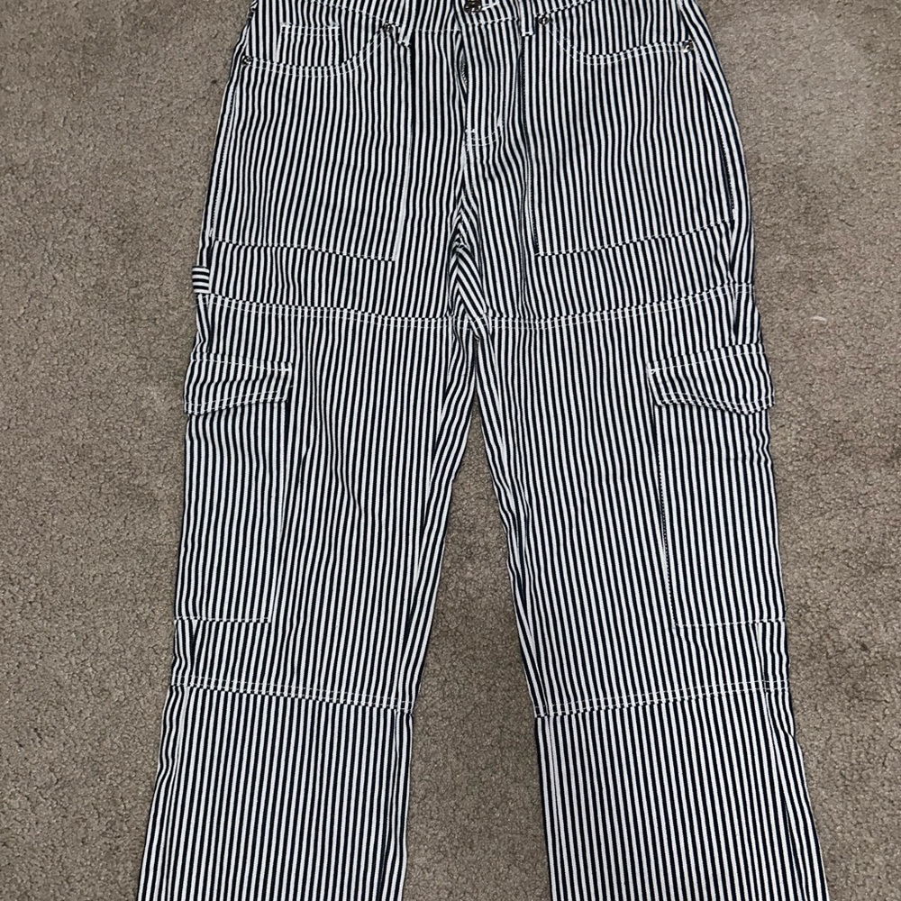 Edikted Striped Cargo Pants
